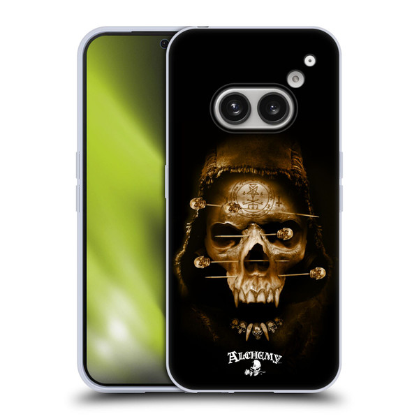 Alchemy Gothic Skull Death Fetish Soft Gel Case for Nothing Phone (2a)