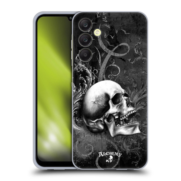 Alchemy Gothic Skull De Profundis Soft Gel Case for Samsung Galaxy A25 5G