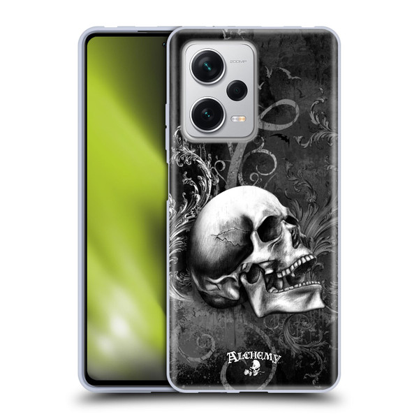 Alchemy Gothic Skull De Profundis Soft Gel Case for Xiaomi Redmi Note 12 Pro+ 5G