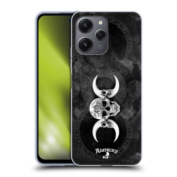 Alchemy Gothic Skull Dark Goddess Moon Soft Gel Case for Xiaomi Redmi 12