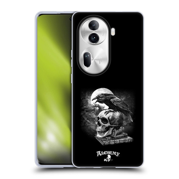 Alchemy Gothic Wing Poe's Raven Soft Gel Case for OPPO Reno11 Pro