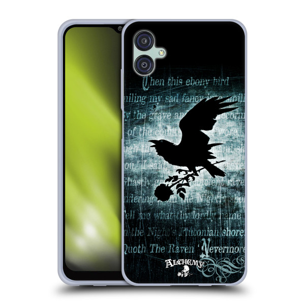 Alchemy Gothic Wing Nevermore Soft Gel Case for Samsung Galaxy M04 5G / A04e