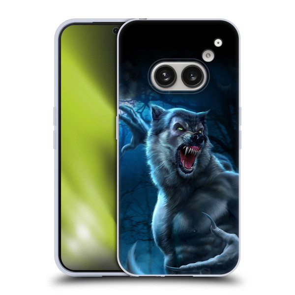 Tom Wood Horror Werewolf Soft Gel Case for Nothing Phone (2a)