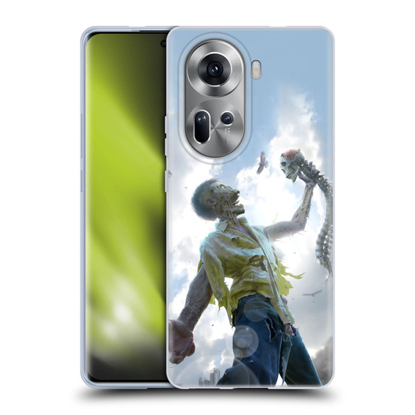Tom Wood Horror Zombie Scraps Soft Gel Case for OPPO Reno11