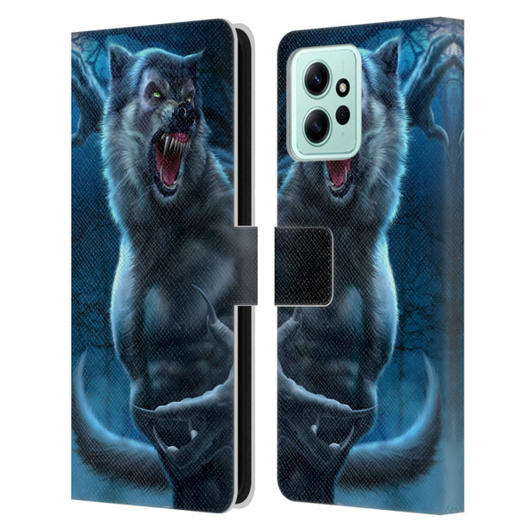 Tom Wood Horror Werewolf Leather Book Wallet Case Cover For Xiaomi Redmi 12