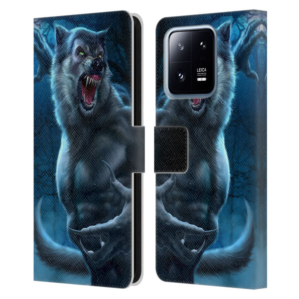 Tom Wood Horror Werewolf Leather Book Wallet Case Cover For Xiaomi 13 Pro 5G