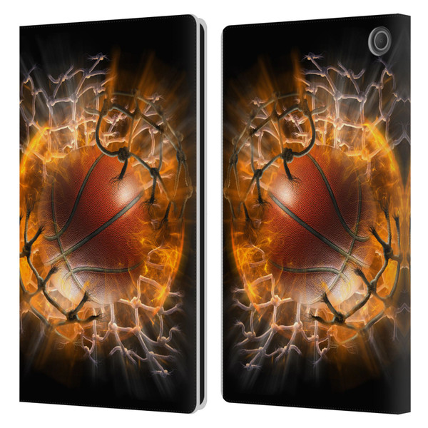 Tom Wood Monsters Blast Radius Leather Book Wallet Case Cover For Amazon Fire Max 11 2023