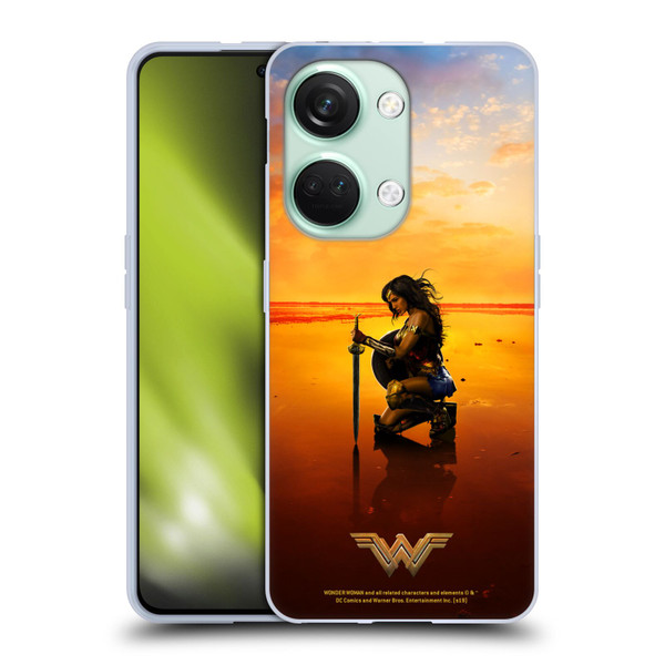Wonder Woman Movie Posters Sword And Shield Soft Gel Case for OnePlus Nord 3 5G