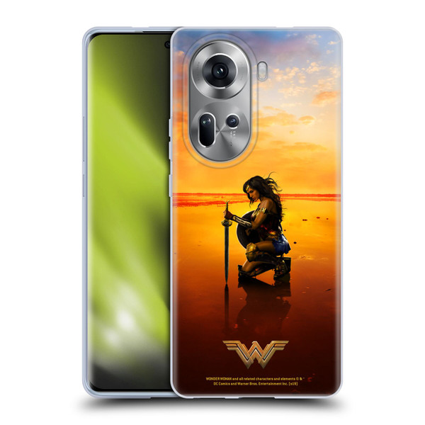 Wonder Woman Movie Posters Sword And Shield Soft Gel Case for OPPO Reno11