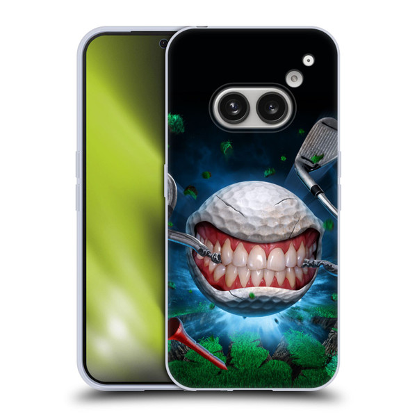 Tom Wood Monsters Golf Ball Soft Gel Case for Nothing Phone (2a)
