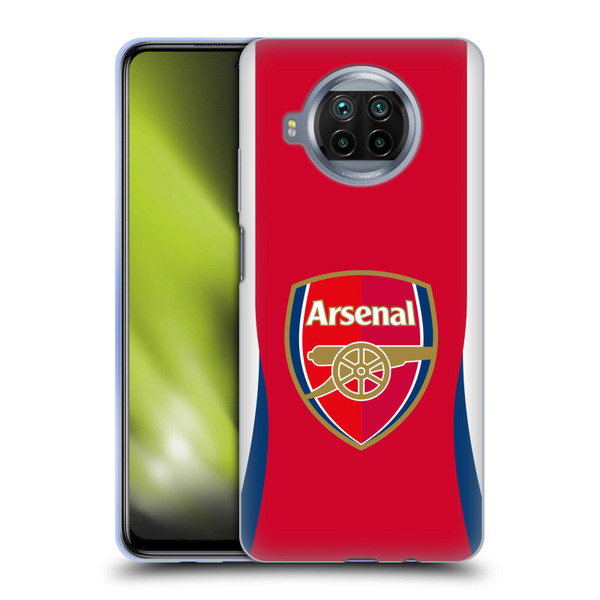 Arsenal FC 2024/25 Crest Kit Home Soft Gel Case for Xiaomi Mi 10T Lite 5G