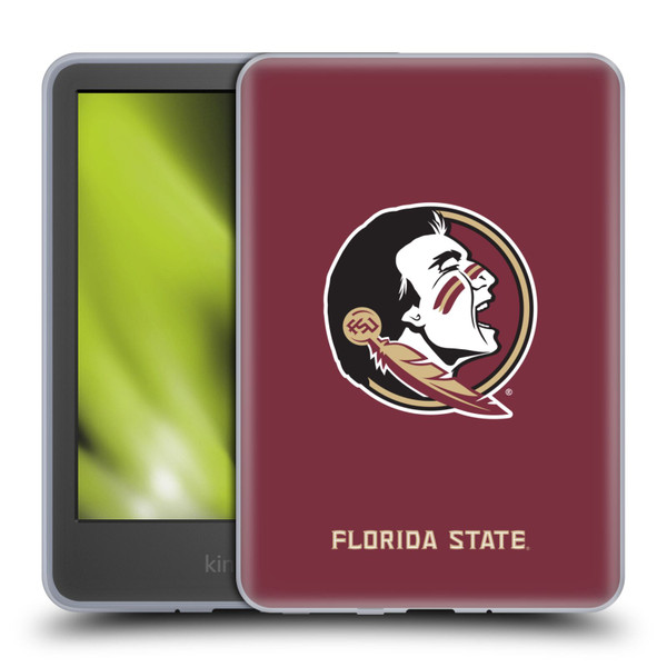 Florida State University FSU Florida State University Plain Soft Gel Case for Amazon Kindle 11th Gen 6in 2022