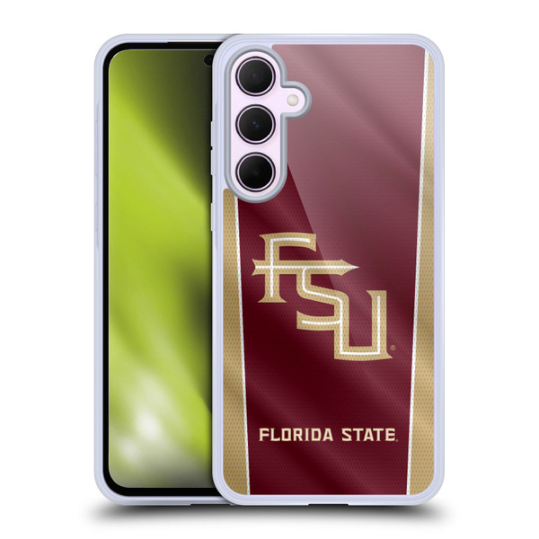 Florida State University FSU Florida State University Banner Soft Gel Case for Samsung Galaxy A35 5G