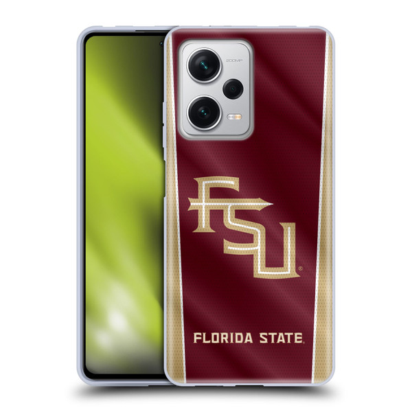 Florida State University FSU Florida State University Banner Soft Gel Case for Xiaomi Redmi Note 12 Pro+ 5G