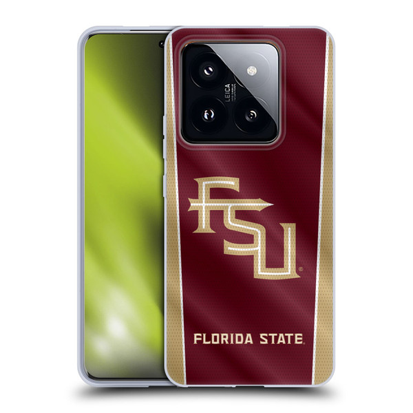 Florida State University FSU Florida State University Banner Soft Gel Case for Xiaomi 14 Pro