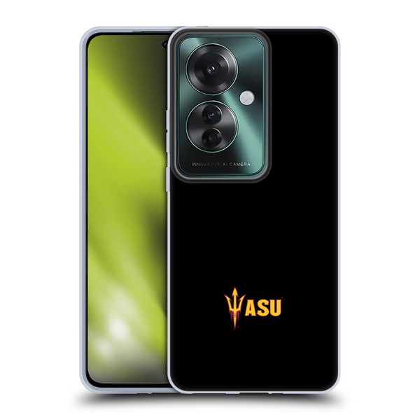 Arizona State University ASU Arizona State University Sun Devils Soft Gel Case for OPPO Reno11 F 5G / F25 Pro 5G