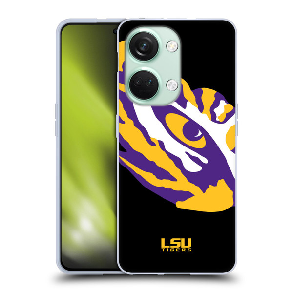 Louisiana State University LSU Louisiana State University Oversized Icon Soft Gel Case for OnePlus Nord 3 5G