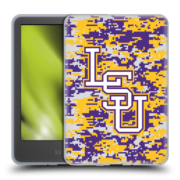 Louisiana State University LSU Louisiana State University Digital Camouflage Soft Gel Case for Amazon Kindle 11th Gen 6in 2022