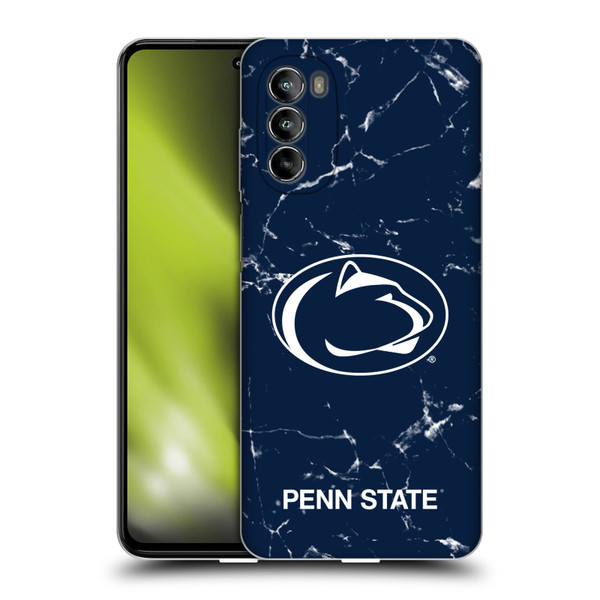 Pennsylvania State University PSU The Pennsylvania State University Marble Soft Gel Case for Motorola Moto G82 5G