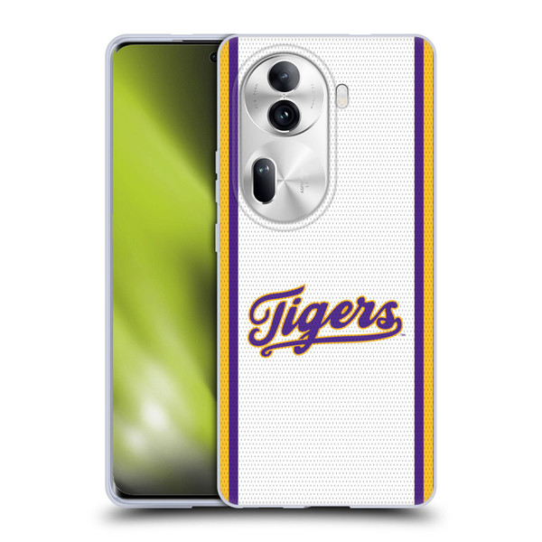 Louisiana State University LSU Louisiana State University Football Jersey Soft Gel Case for OPPO Reno11 Pro