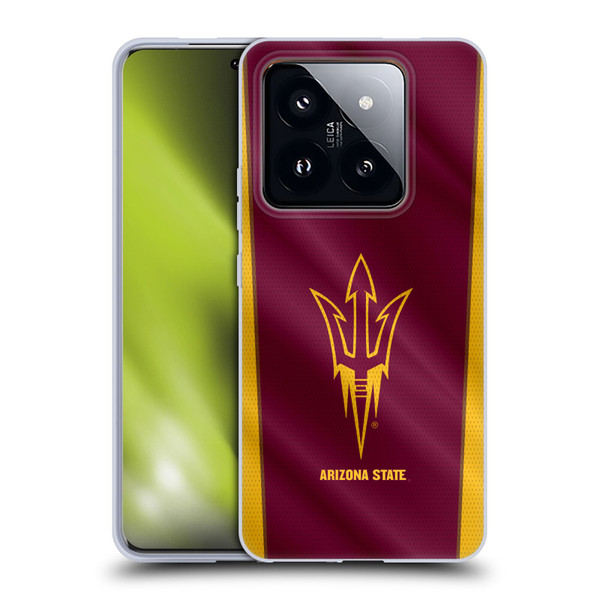 Arizona State University ASU Arizona State University Banner Soft Gel Case for Xiaomi 14 Pro