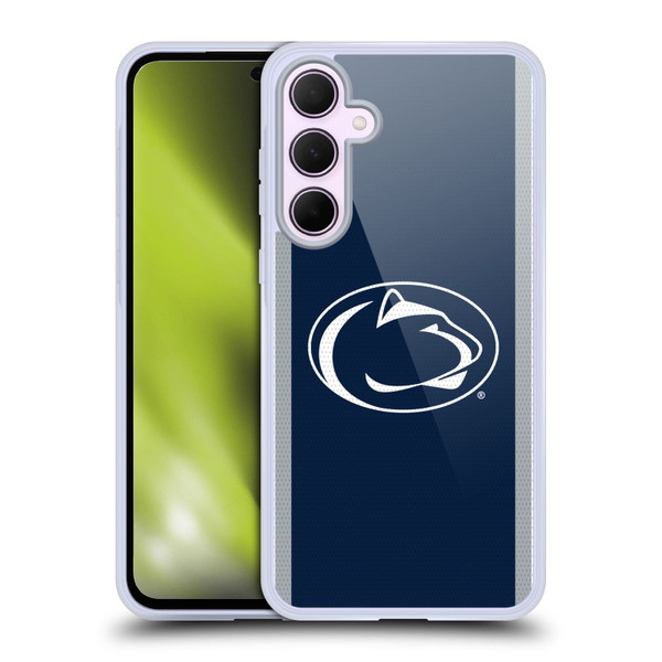 Pennsylvania State University PSU The Pennsylvania State University Football Jersey Soft Gel Case for Samsung Galaxy A35 5G