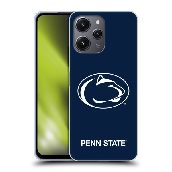 Pennsylvania State University PSU The Pennsylvania State University Plain Soft Gel Case for Xiaomi Redmi 12