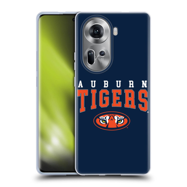 Auburn University AU Auburn University Auburn Tigers Soft Gel Case for OPPO Reno11