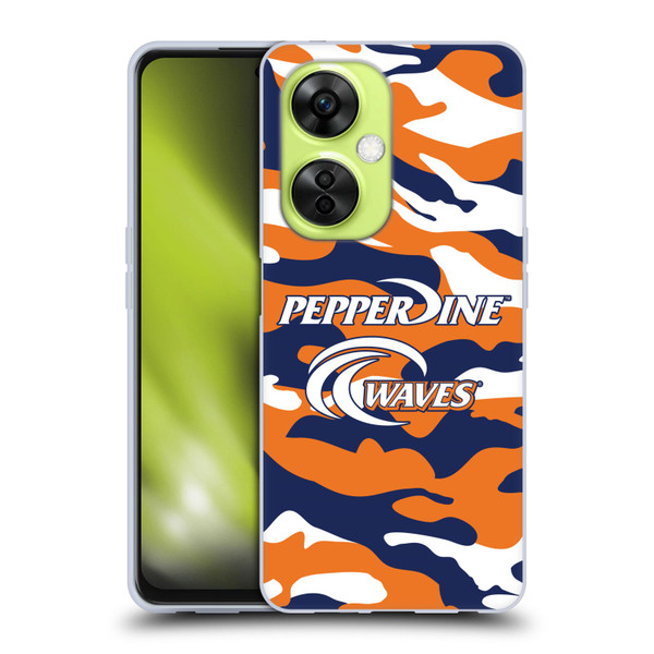 Pepperdine University Pepperdine University Art Camou Soft Gel Case for OnePlus Nord CE 3 Lite 5G