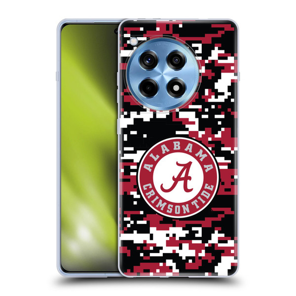 University Of Alabama UA The University Of Alabama Digital Camouflage Soft Gel Case for OnePlus 12R