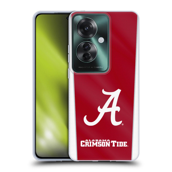 University Of Alabama UA The University Of Alabama Banner Soft Gel Case for OPPO Reno11 F 5G / F25 Pro 5G