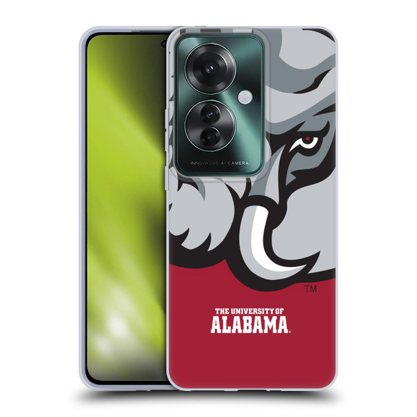 University Of Alabama UA The University Of Alabama Oversized Icon Soft Gel Case for OPPO Reno11 F 5G / F25 Pro 5G