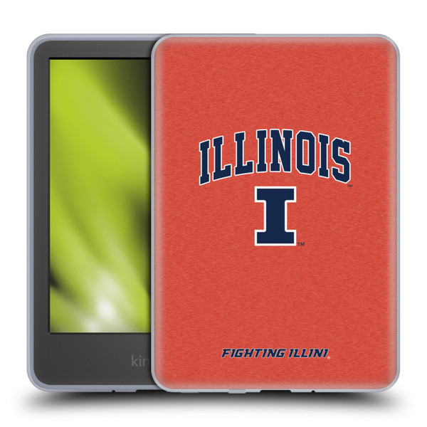 University Of Illinois U Of I University Of Illinois Campus Logotype Soft Gel Case for Amazon Kindle 11th Gen 6in 2022