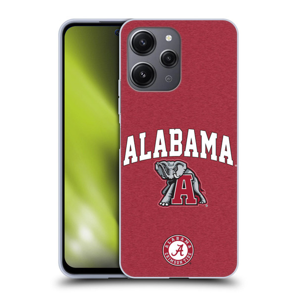 University Of Alabama UA The University Of Alabama Campus Logotype Soft Gel Case for Xiaomi Redmi 12