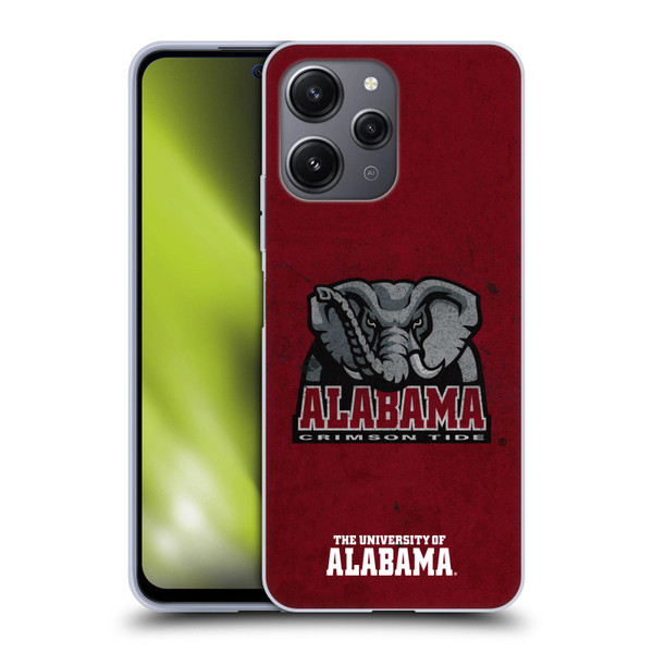 University Of Alabama UA The University Of Alabama Distressed Soft Gel Case for Xiaomi Redmi 12