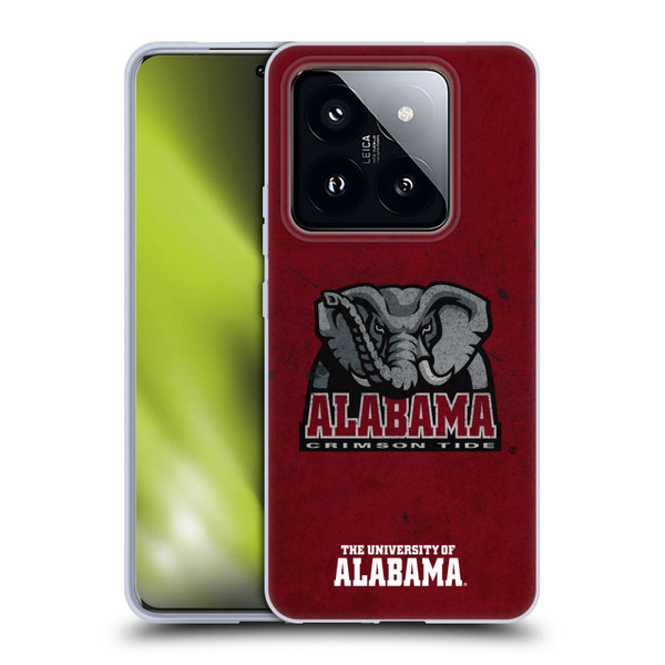 University Of Alabama UA The University Of Alabama Distressed Soft Gel Case for Xiaomi 14 Pro