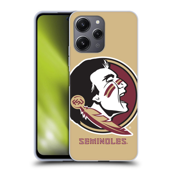 Florida State University FSU Florida State University Oversized Icon Soft Gel Case for Xiaomi Redmi 12