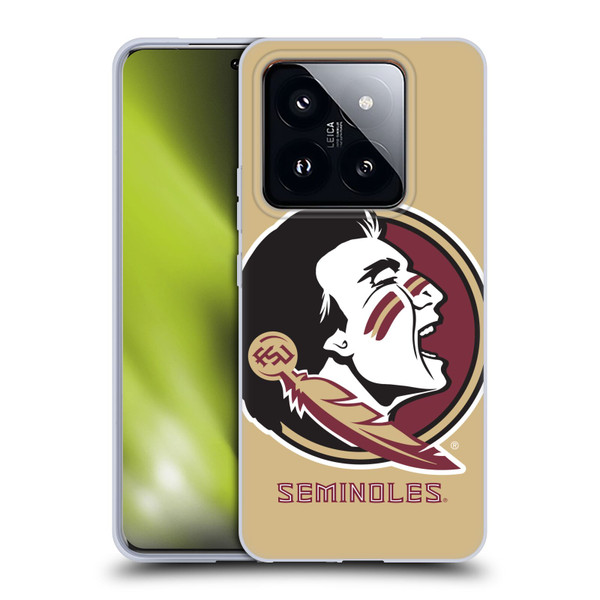 Florida State University FSU Florida State University Oversized Icon Soft Gel Case for Xiaomi 14 Pro