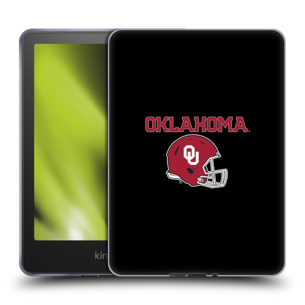 University of Oklahoma OU The University of Oklahoma Helmet Logotype Soft Gel Case for Amazon Kindle Paperwhite 5 (2021)