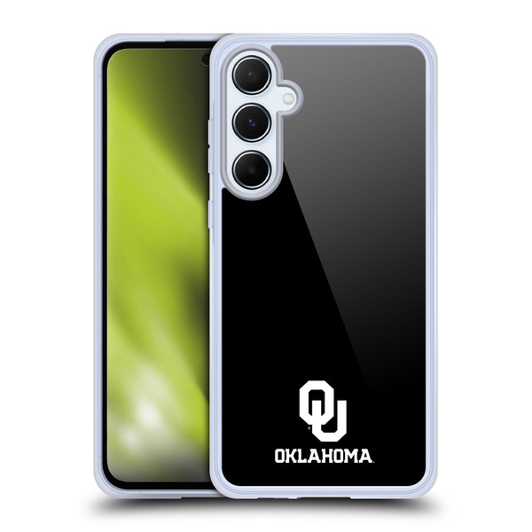 University of Oklahoma OU The University of Oklahoma Logo Soft Gel Case for Samsung Galaxy A55 5G