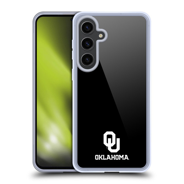 University of Oklahoma OU The University of Oklahoma Logo Soft Gel Case for Samsung Galaxy S24+ 5G