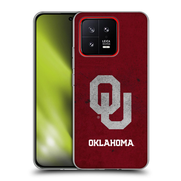 University of Oklahoma OU The University of Oklahoma Distressed Look Soft Gel Case for Xiaomi 13 5G
