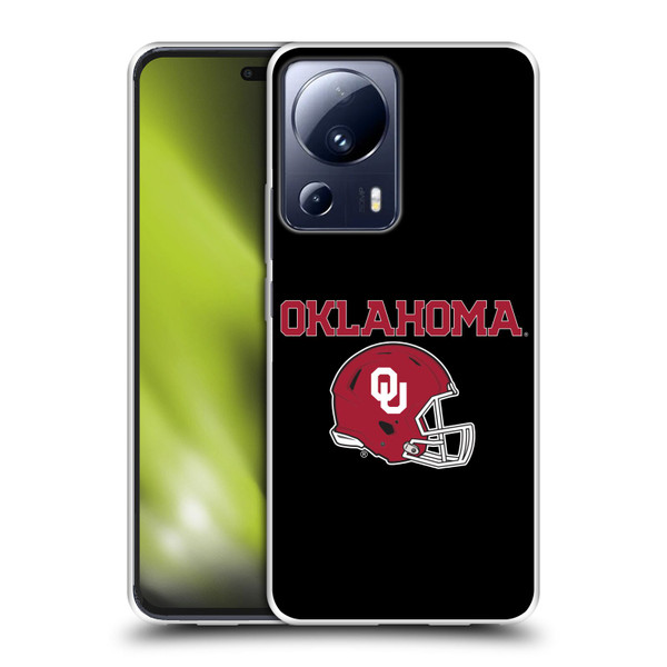 University of Oklahoma OU The University of Oklahoma Helmet Logotype Soft Gel Case for Xiaomi 13 Lite 5G