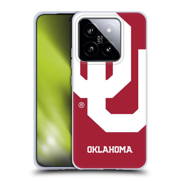 University of Oklahoma OU The University of Oklahoma Oversized Icon Soft Gel Case for Xiaomi 14