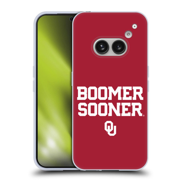 University of Oklahoma OU The University Of Oklahoma Art Boomer Soft Gel Case for Nothing Phone (2a)