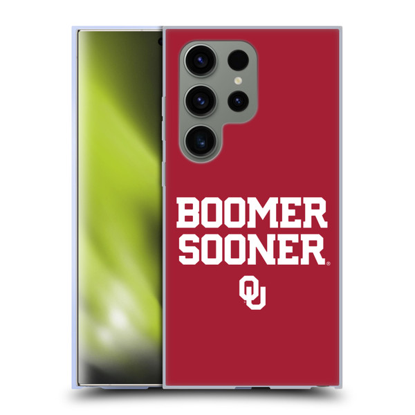 University of Oklahoma OU The University Of Oklahoma Art Boomer Soft Gel Case for Samsung Galaxy S24 Ultra 5G