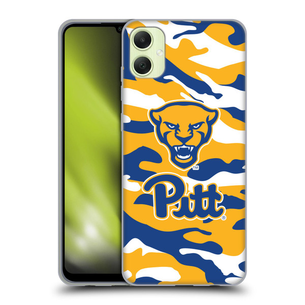 University Of Pittsburgh University of Pittsburgh Art Camou Full Color Soft Gel Case for Samsung Galaxy A05