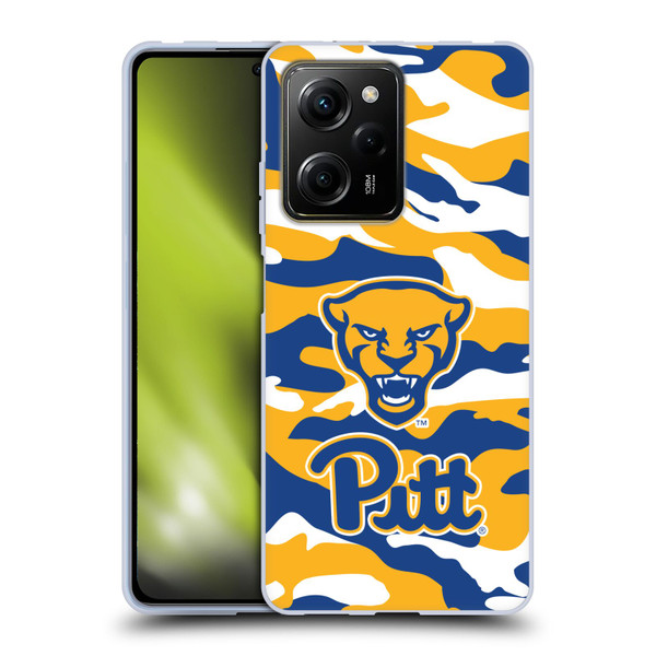 University Of Pittsburgh University of Pittsburgh Art Camou Full Color Soft Gel Case for Xiaomi Redmi Note 12 Pro 5G