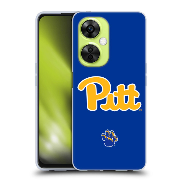 University Of Pittsburgh University Of Pittsburgh Plain Soft Gel Case for OnePlus Nord CE 3 Lite 5G