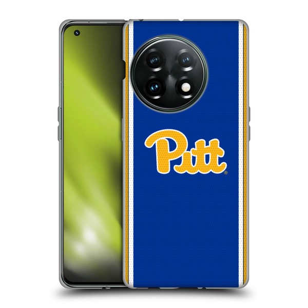 University Of Pittsburgh University Of Pittsburgh Football Jersey Soft Gel Case for OnePlus 11 5G